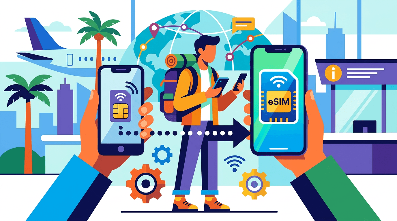 기기 변경 시 eSIM 이동: 재설치와 재발급 기준
